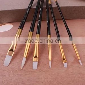 6pcs Wholesale Professionnal Artist Paint Brush For Oil Painting thumbnail-5