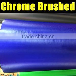 Best Selling Chrome Brushed 1.52*20m With Air Bubble Free thumbnail-3