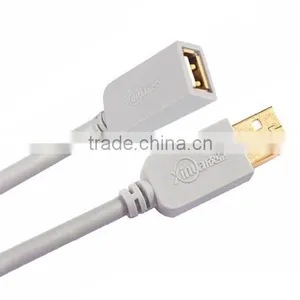 Xinya Hot Selling New Type A to Type A Male/Female USB 2.0 Extension Cable thumbnail-2