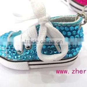 Bling Shoe Keyring Bling Keychain thumbnail-1