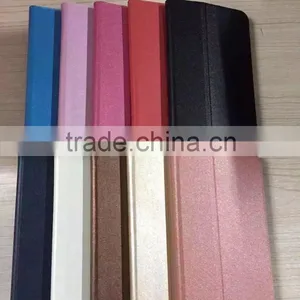 2016 New Silk Print Tablet Leather Cover for IPad/Samsung thumbnail-3