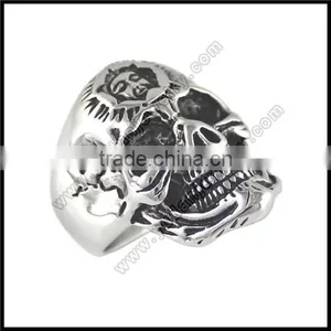 Stainless Steel Cross Ring Jewelry Wholesale thumbnail-2