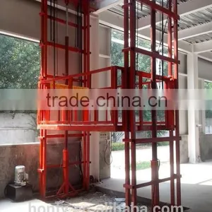 Lead Rail Hydraulic Cargo Lift/hydraulic Lift Elevator/fixed Chain Lift Platform/ Arm Lift Platform thumbnail-6