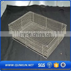Stainless Steel Wire Mesh Kitchen Cooking Basket thumbnail-3
