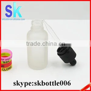 Frost Clear 30ml Glass Dropper Bottles for Smoke Oil Supplier's Choice thumbnail-1