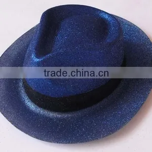 Glitter Gangster Hat With Black Band thumbnail-2