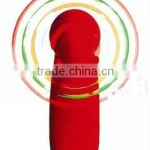 Portable Colorful Light Circle Mini Fan thumbnail-1
