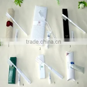 Disposable Toothbrush With Small Toothpaste thumbnail-1