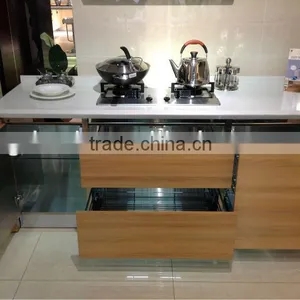 Hot Sale UV Painting Veneer Acrylic Banging MDF Modular Kitchen Price is Reasonable With Top Quality thumbnail-1