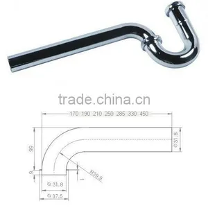 1-1/4" 25cm P-Trap ( Stainless Steel) thumbnail-1