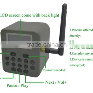 Waterproof Electronic Decoy, Electronic Decoy Bird Caller, Electronic Decoy Mp3 With Quite Clear Song Audio Output thumbnail-4