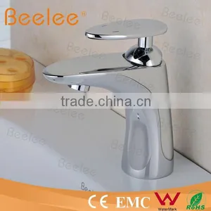 Chrome Single Handle Basin Faucets Tap for Bathroom thumbnail-2
