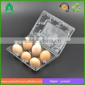 6 8 10 Caves Clear Xplastic Egg Tray Box thumbnail-2