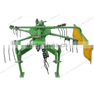 4WD Tractor Mounted Grass Raker Tedder thumbnail-1