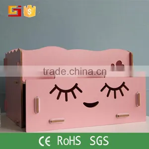 HOME-GJ Hot Sale Pink Decorative Storage Boxes Wholesale, Exquisite Design Makeup Storage Box thumbnail-2