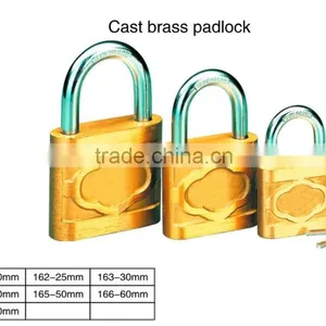 Cast Solid Brass Padlock thumbnail-1