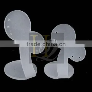 Frosted Acrylic Necklace Jewelry Display Stand thumbnail-4