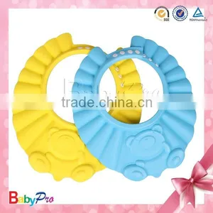 2015 New Product Zhejiang China Manufacturer Hair Products Infant Protective Hat Colorful Baby Shower Cap thumbnail-4