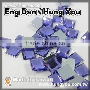 Bulk Rhinestone Wholesale Square Shape Flat Back For Clothing thumbnail-1