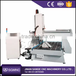 German Quality 1325 Rotary Axis Cnc Wood Router Machine , 3d 4 Axis Cnc Router for Wood Making Quality Choice Suppl thumbnail-1