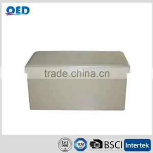 2 Seaters Soft Cover Folding Storage Bench thumbnail-1