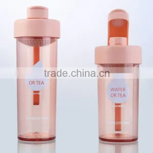 Bpa Free Water Bottle /plastic Sports Bottle With Straw/travel Mug thumbnail-3
