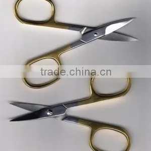 Cuticle Scissors Half Gold thumbnail-1