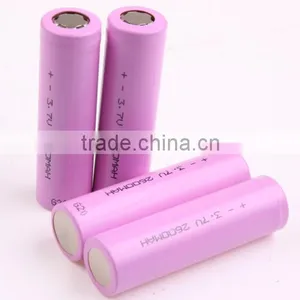 Gold Supplier High Quality Lithium 18650 Battery Cell 2600mAh thumbnail-1