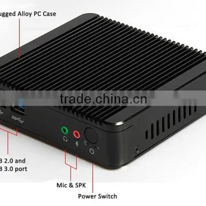 Barebone System Bay Trail J1800 2 Ethernet Mini pc Partaker 2.41GHZ Turo 2.58GHZ thumbnail-3