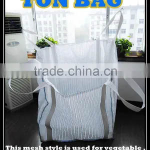 China Shandong High Quality pp Woven Mesh Ventilated Breathable FIBC Bulk Big Bag for Potato thumbnail-1