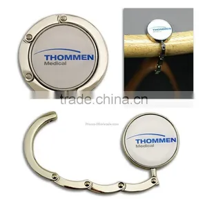 Folding Purse Hanger With Custom Emblem thumbnail-1