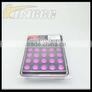 Optional Multicolor 17Hex Nut Iron Racing Lug Nuts thumbnail-4