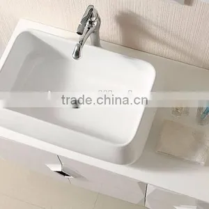 ROCH 2001 Hot Cheap Wooden Cabinet Bathroom Basin thumbnail-2