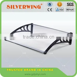 Clear Plastic Menu Rain Door Canopy Wiht Light Canopy Material thumbnail-1