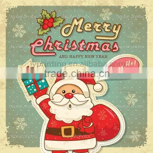 Colorful Christmas Card, Greeting Card, Happy Brithday Card Printing thumbnail-3