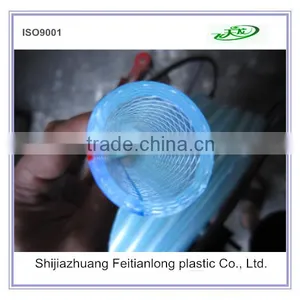 PVC Fiber Braided Reinforced Transparent Hose Pipe thumbnail-6