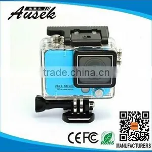 4K & 1080P 60FPS Full HD WiFi Sports Camera Waterproof Action Camera Diving Mini DV Cam + Remote Controller thumbnail-1
