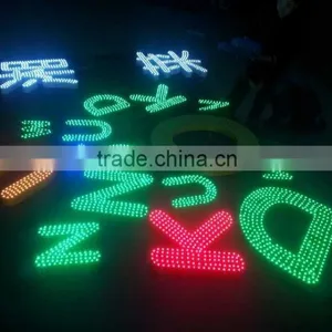 LED Sign Exposed Luminous Characters/letters/words thumbnail-1