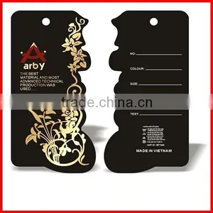 Newly Designed And Fashionable Paper Hangtags For Garment Wholesale thumbnail-1