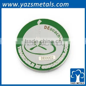 Manufacturer Antique Brass Souvenir Geocache Coin Medal thumbnail-5