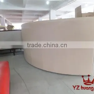 Wooden u Shape Booth for Restaurant YK213 thumbnail-5