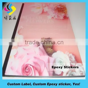 Transparent Personalized Flower Wall Stickers thumbnail-3