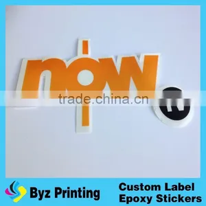 Promotional Glass Sticker Clear Transparent Stickers for Car Windows thumbnail-3