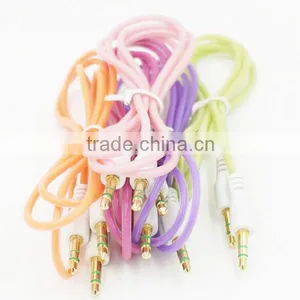 Wholesale Lighting Wire Audio Cable With 3.5mm Glod Jack thumbnail-1