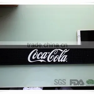 Promotional OEM Branded High Quality PVC Rubber Bar Mat thumbnail-1