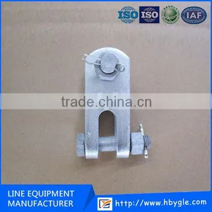 Z Type Clevis/Carbon Steel Forged Galvanized Overhead Pole Line Accessory/Right Angle Plates thumbnail-1