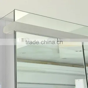 Bathroom Mirror Cabinet Shaving Medicine Storage NEW 3 Doors thumbnail-3