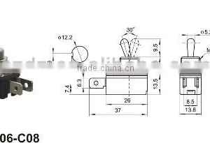 Kcd1-102 Rocker Switch,Home Appliance Illuminated Round Rocker Switches for Coffee Maker Machine thumbnail-6