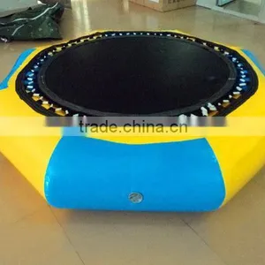 Commercial Inflatable Water Trampoline Floating on Water Inflatable Games thumbnail-4