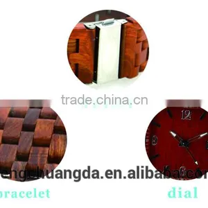 New Arrivals Wooden Wristwatch Cusotm Logo Mens Watch thumbnail-2